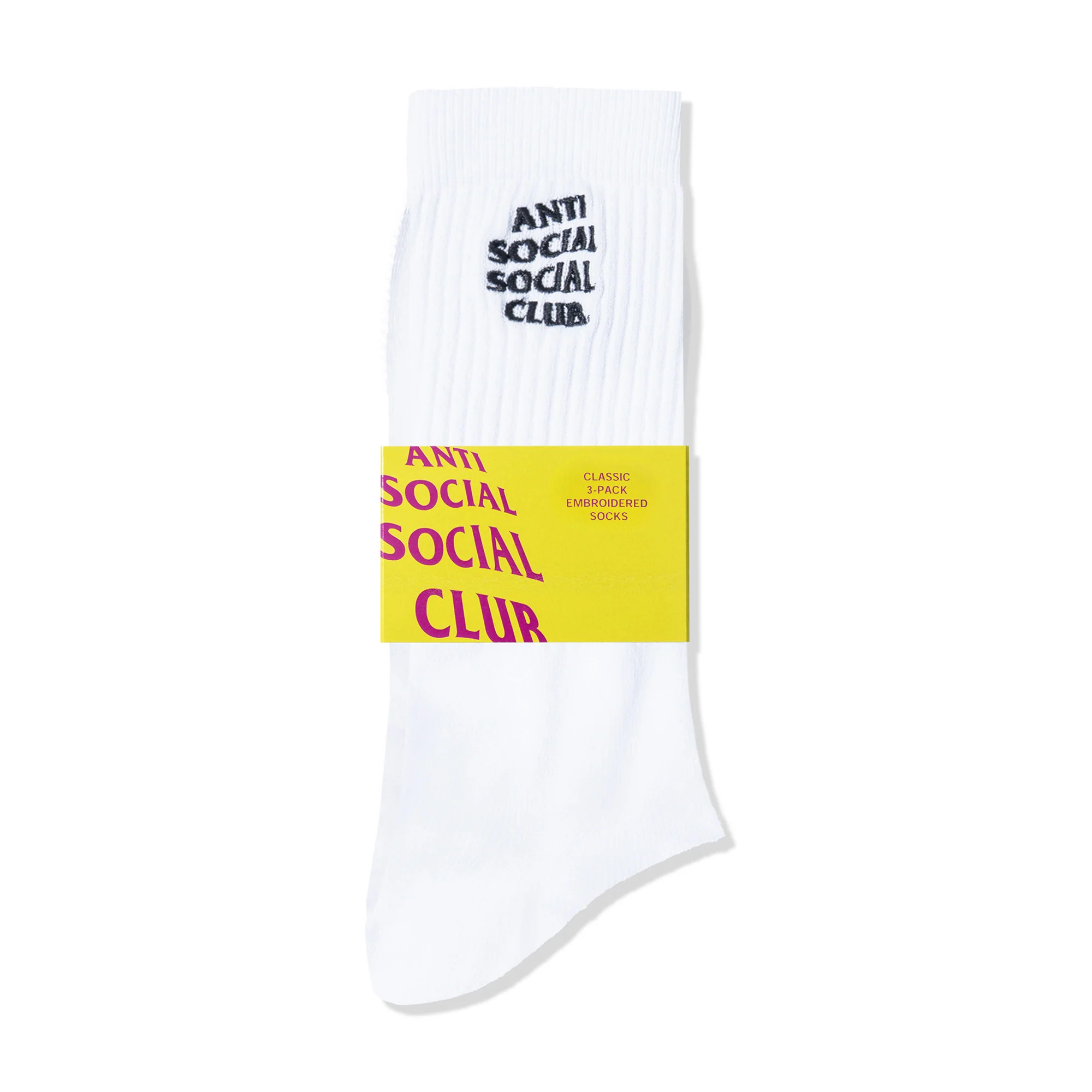 ASSC Classic 3-Pack Embroidered Socks - Image 4